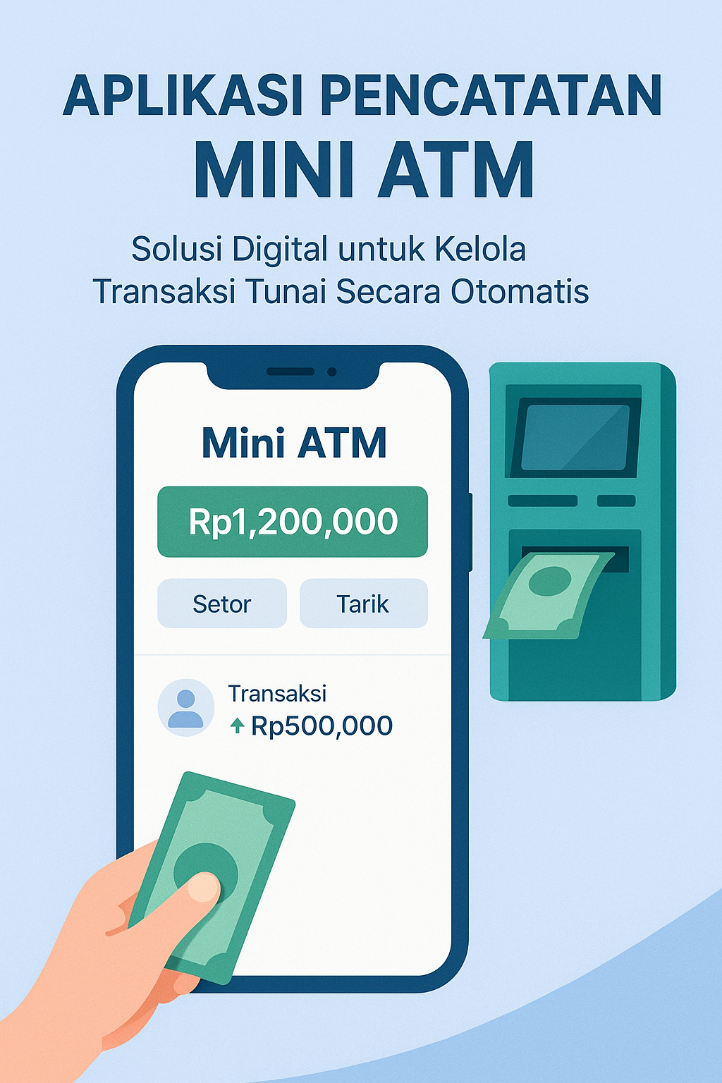 Aplikasi Pencatatan Mini ATM: Solusi Digital untuk Kelola Transaksi Tunai Secara Otomatis